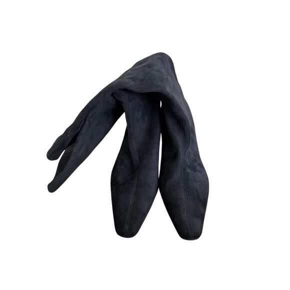 Splendid Black Heeled Boots - Picture 4 of 7